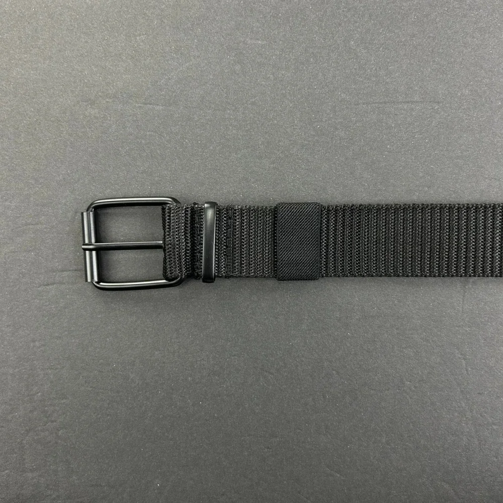 Vintage Y2K black studded punk cyber grunge belt
